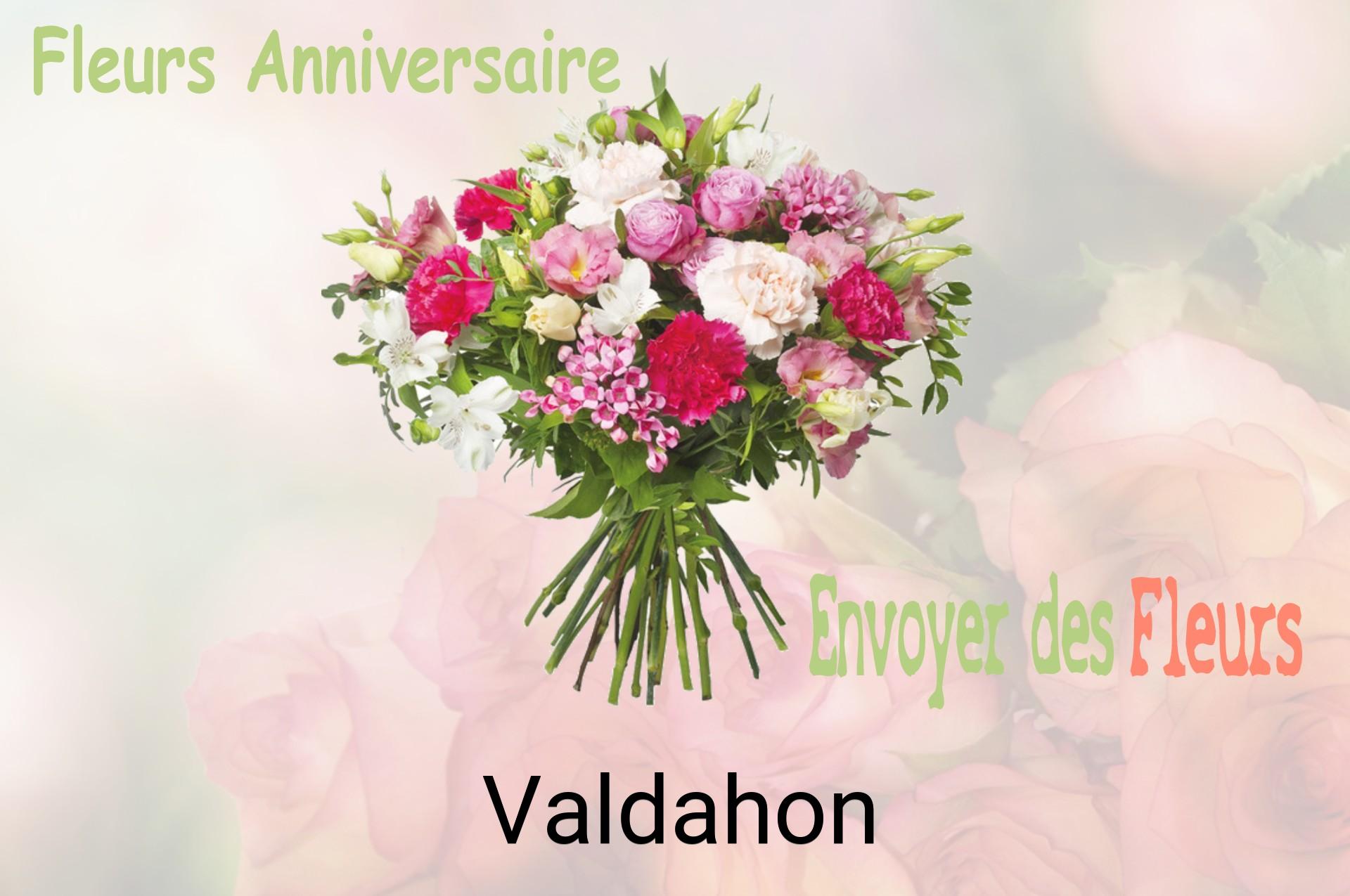 Bouquet de fleurs d’anniversaire livré à Valdahon