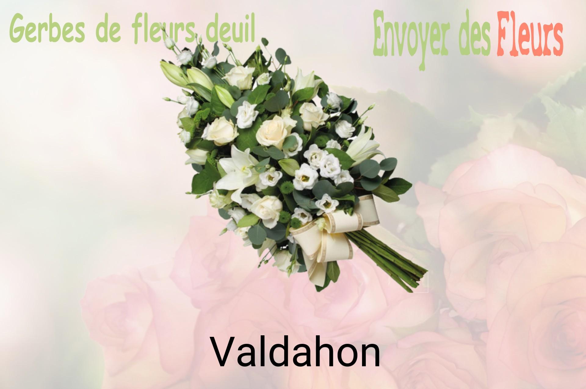 Gerbe de fleurs de deuil livrée à Valdahon